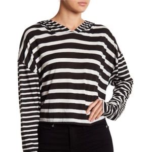 NWT • Free People • Ref Stripe Hoodie